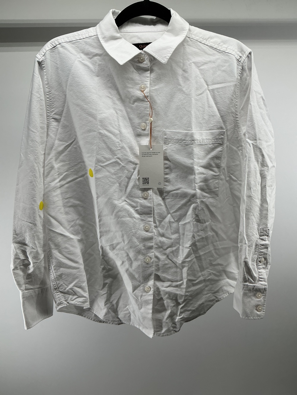 Organic Cotton Relaxed Oxford Shirt